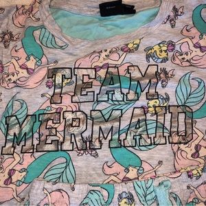 Little Mermaid PJ Top